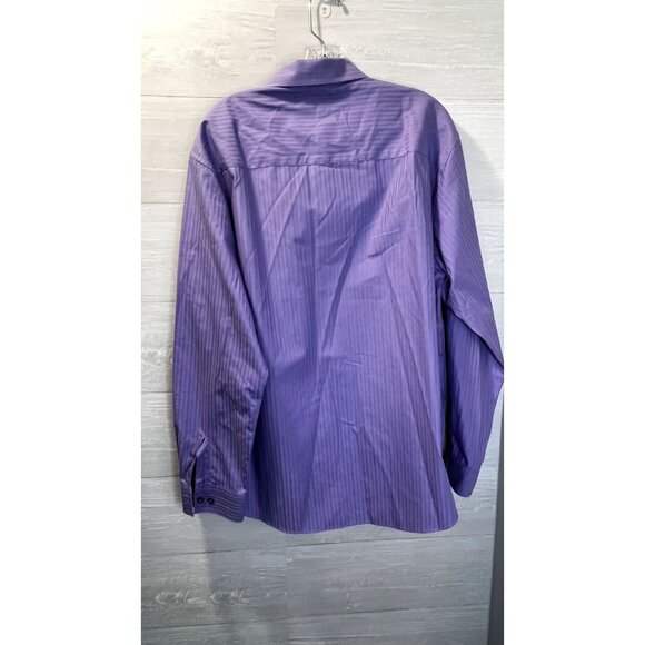 Kenneth Cole Reaction Men's Dress Shirt Slim Fit Solid Butto‎ - Picture 4 of 6